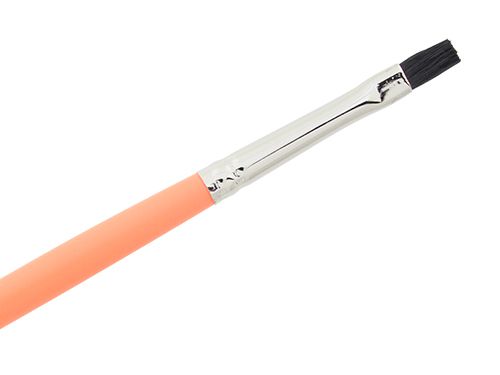 Gel Brush #4 OxHair Flat neon orange