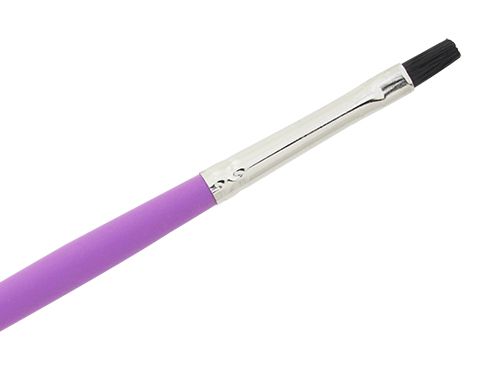 Gel Brush #4 OxHair Flat neon purple