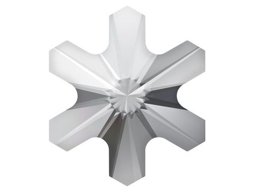 Swarovski® Crystal Rivoli Snowflake crystal 5.0mm
