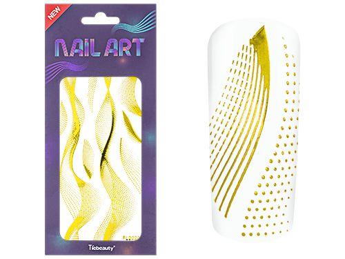 NailArt Sticker XL Gold G03