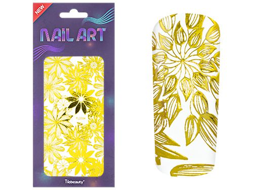 NailArt Sticker XL Gold G06