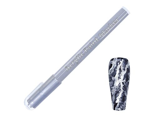 Acrylic NailArt Pen silver