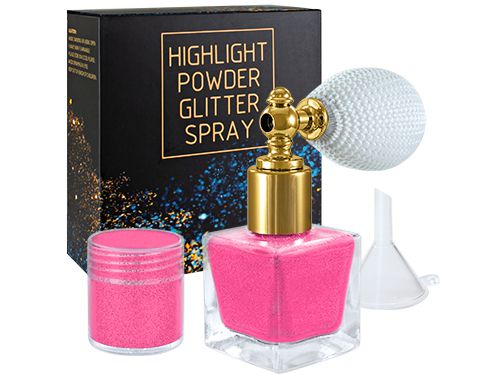 Highlight Powder Glitter Spray pink