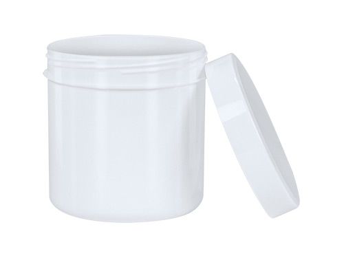 Screwtop jar white 125ml
